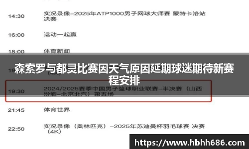 森索罗与都灵比赛因天气原因延期球迷期待新赛程安排